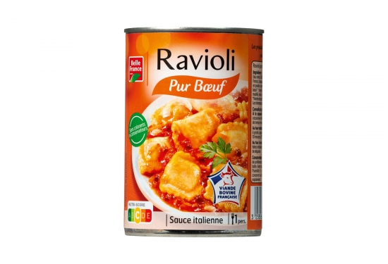 1/2 Ravioli pur boeuf