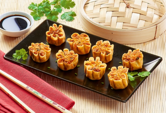 8 Bouchées de poulet au saté