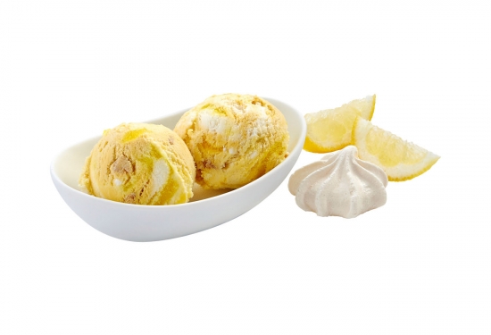 Bac de glace façon citron meringué