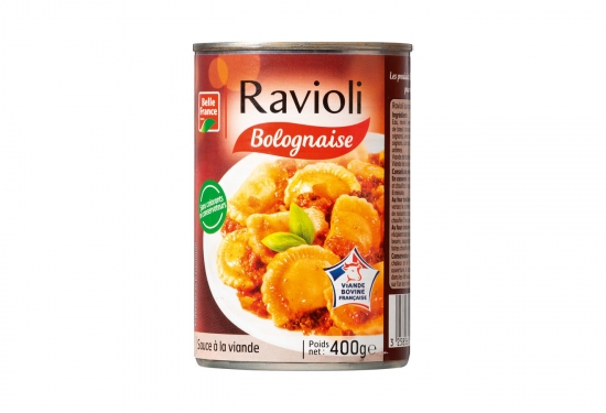 1/2 Ravioli bolognaise