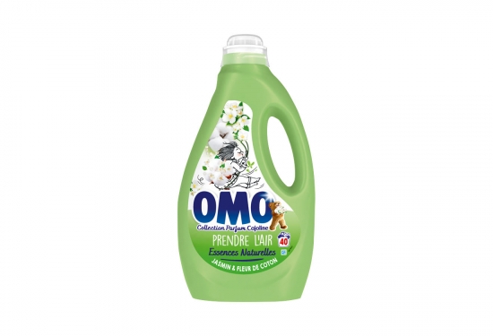 Lessive liquide Omo Jasmin & Fleur de coton
