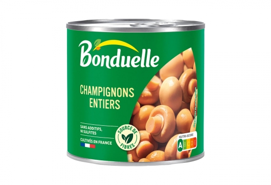 1/2 Champignons de Paris entiers