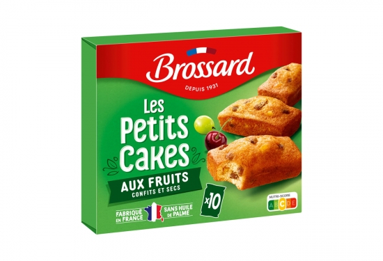 10 mini cakes aux fruits