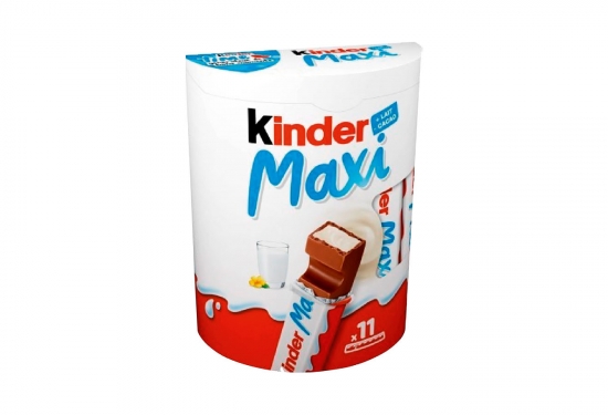 11 barres Kinder Choco Maxi