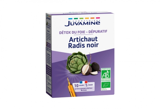 Artichaut radis noir dépuratif - détoxifiant