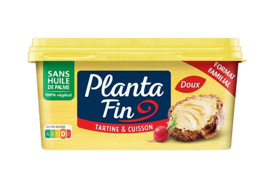 Planta Fin tartine & cuisson sans huile de palme, 100% végétal