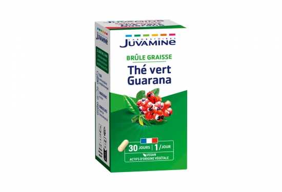 Thé vert Guarana brûle graisse
