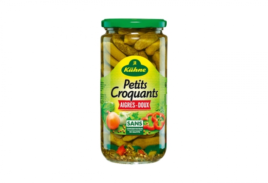 Cornichons aigres-doux Petits Croquants