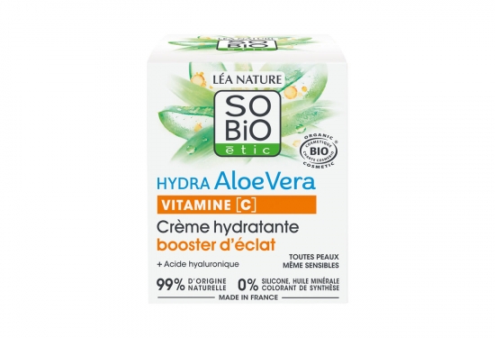 Crème hydratante booster d'éclat