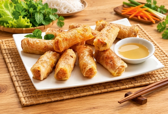 10 Nems vietnamiens au porc