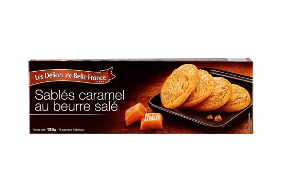 Sablés caramel au beurre salé 4 sachets fraîcheur