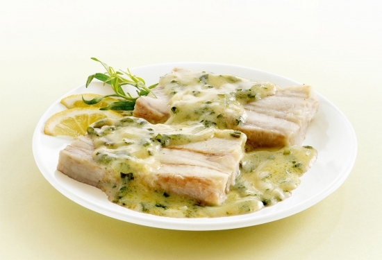 Poisson sauce oseille