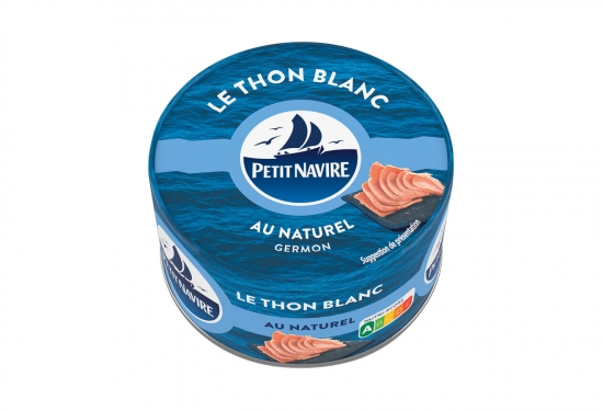 Thon blanc Germon entier au naturel