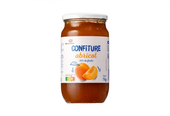Confiture d'abricots 35% fruits