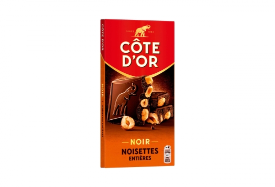 Bloc noir noisettes entières