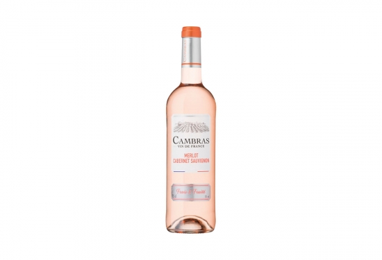 Cambras Merlot-Cabernet Sauvignon rosé VDF