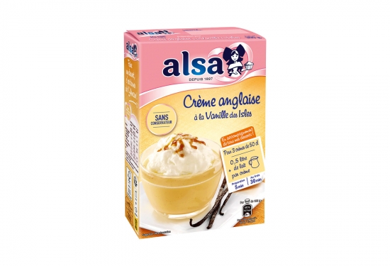 Crème anglaise à la vanille des Isles