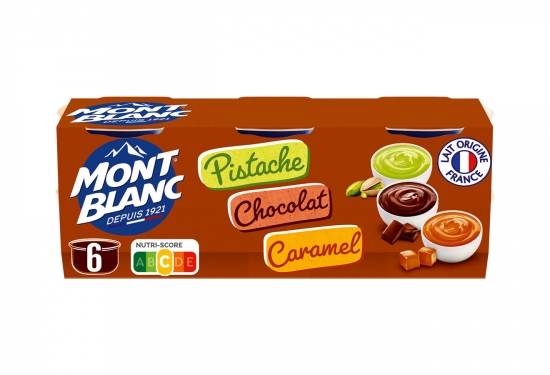 Mini crèmes dessert multivariétés