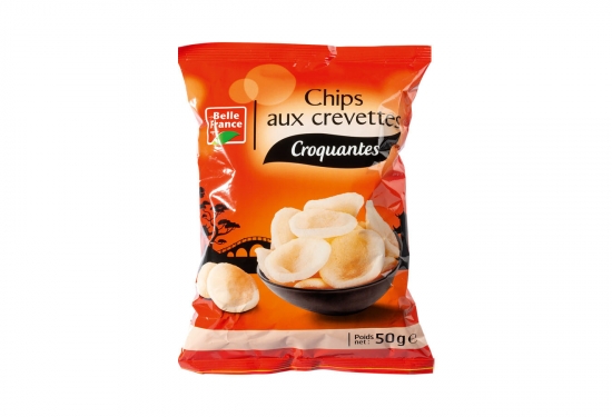 Chips aux crevettes