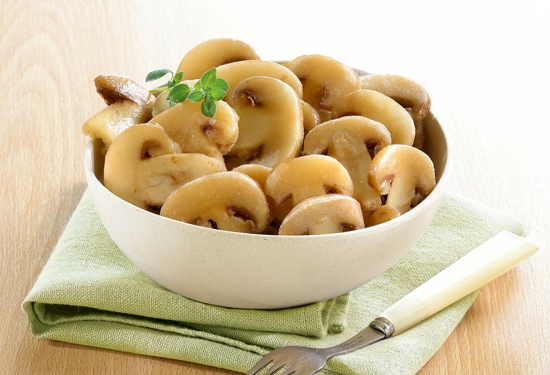 Champignons de Paris émincés