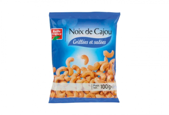 Noix de cajou grillées et salées