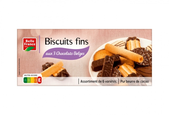 Assortiment de biscuits fins 6 variétés