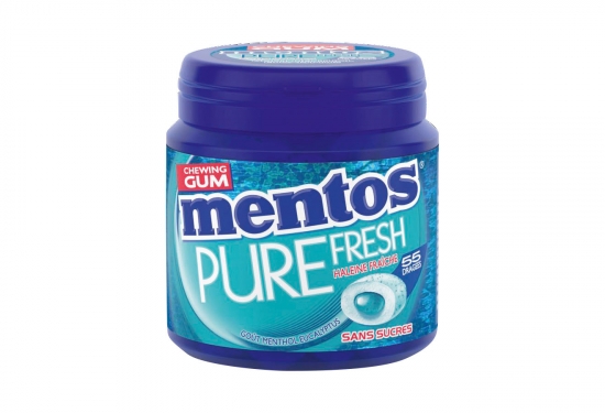 Box 55 dragées pure fresh menthol eucalyptus sans sucres