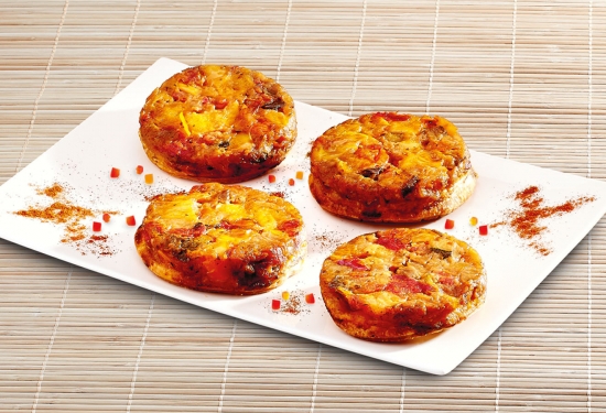 4 Tartes tatin aux légumes du soleil