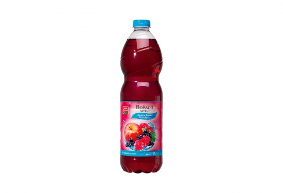 Boisson aux fruits pomme, cassis, framboise