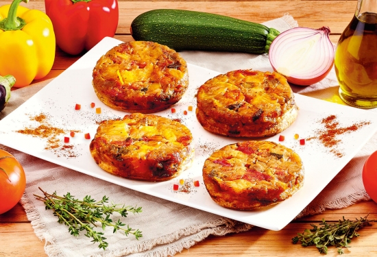 4 Tartes tatin aux légumes du soleil