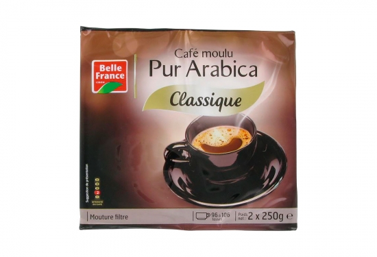 Café moulu pur arabica