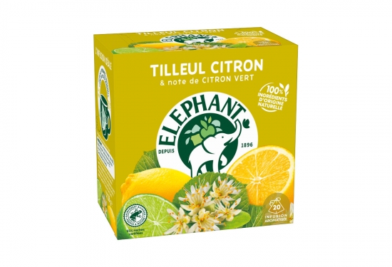 Infusion tilleul citron-citron vert