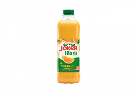 Jus d'orange sans pulpe sans sucres ajoutés