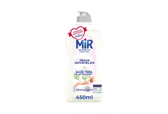 Liquide vaisselle concentré aloe vera et fleur de coton