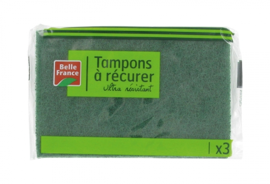 6 tampons à récurer