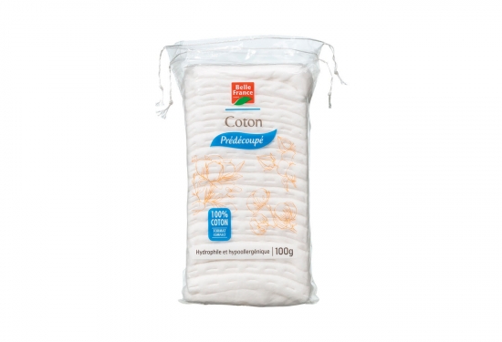 Coton prédécoupé