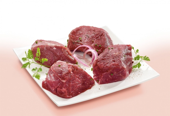 Pavés de rumsteak de boeuf