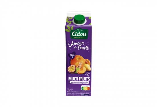Multifruits sans sucres ajoutés