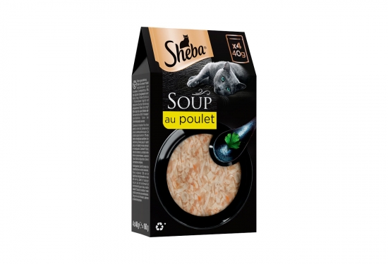 Sheba soupe aux filets de poulet