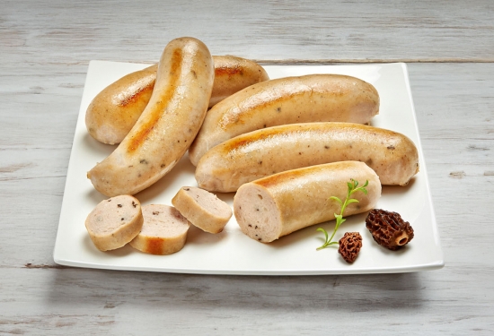10 Boudins blancs aux morilles et Champagne, à l'ancienne