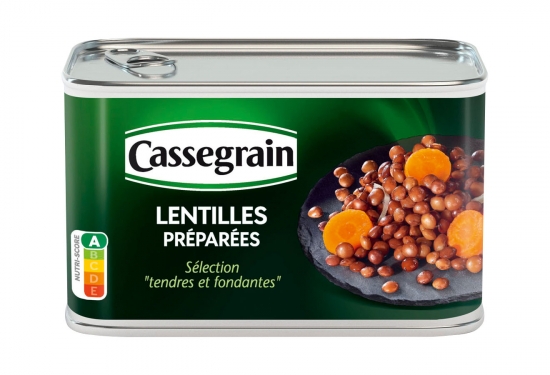 1/2 Lentilles préparées