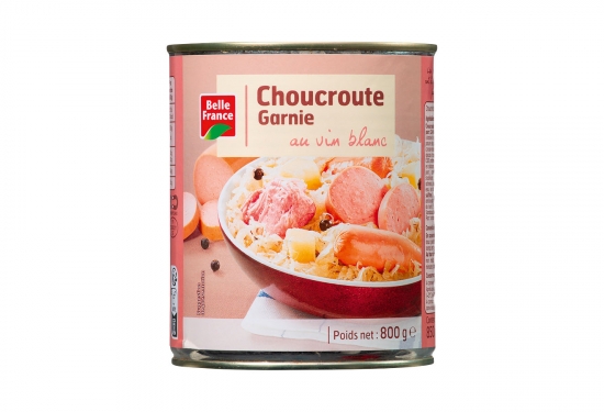 4/4 Choucroute garnie au vin blanc