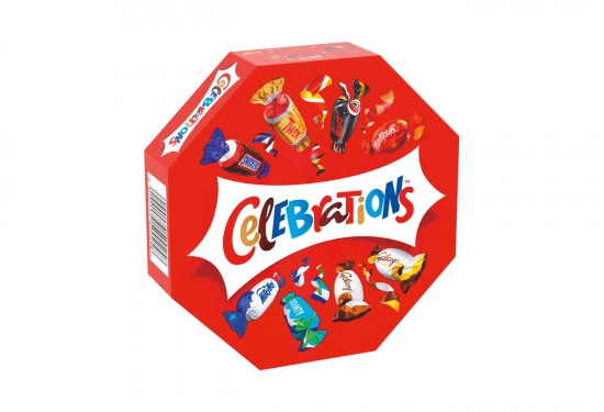 Boîte cadeau Célébrations (Twix, Mars, Bounty...)