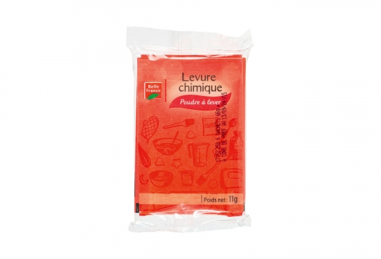 6 sachets de levure chimique