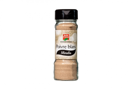 Poivre blanc moulu