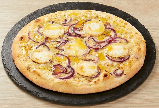 Pizza chèvre miel