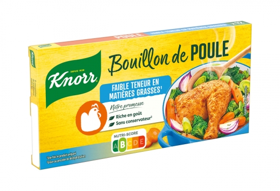 Bouillon de poule dégraissé