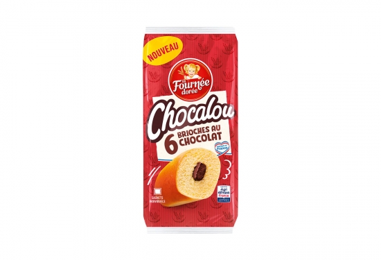 6 brioches au chocolat Chocalou