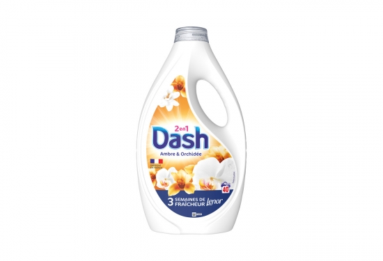 Lessive liquide Ambre et orchidée