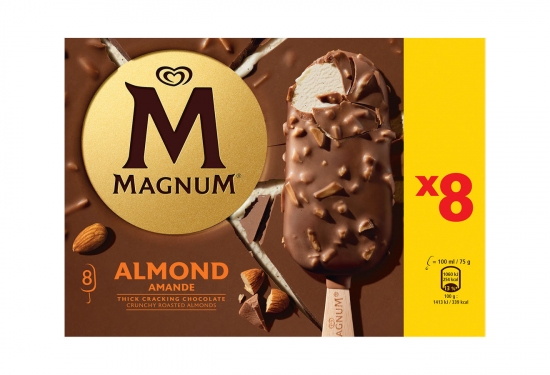 8 Magnum amandes